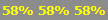 58% 58% 58%